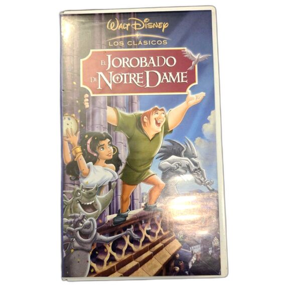 El Jorobado de Notre Dame Spanish VHS - The Hunchback of Notre Dame Disney - Picture 1 of 5